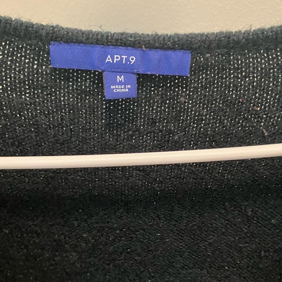 Green Block Color Cardigan - Picture 4 of 4